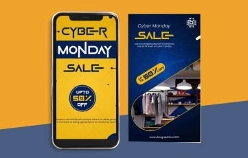 Cyber Monday Sale After Effects Instagram Story