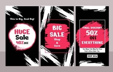 After Effects Cyber Monday Sale Instagram Story