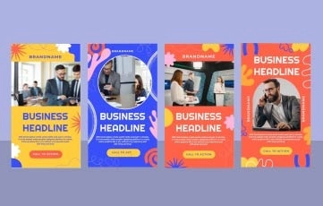 After Effects Business Headline Instagram Story