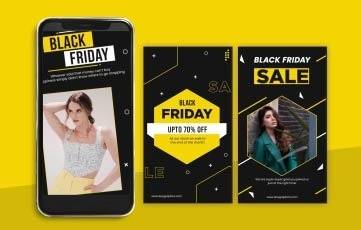 Black Friday Sale Instagram After Effect Story