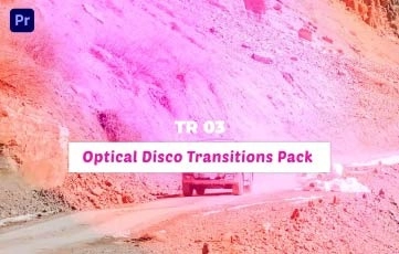 Optical Disco Transitions Pack Premiere Pro Template