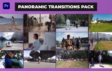 Best Panoramic Transitions Pack Premiere Pro Template