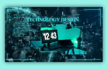 After Effects Template For Tech Slideshow