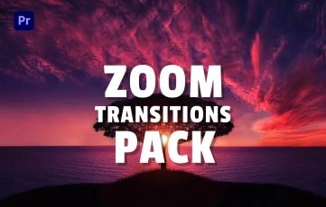 Zoom And Hand Transitions Pack Premiere Pro Template