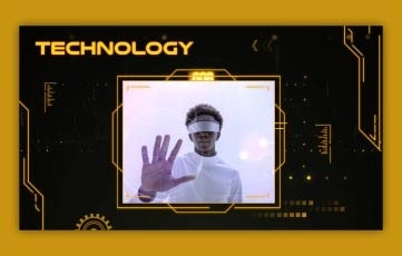 Technology Slideshow For After Effects Template