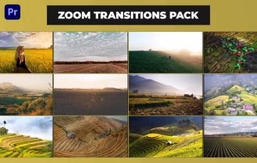 Zoom Transitions Pack Premiere Pro Template