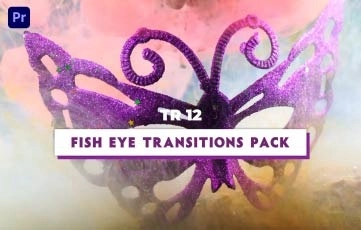 Fish Eye Transitions Pack Premiere Pro Template