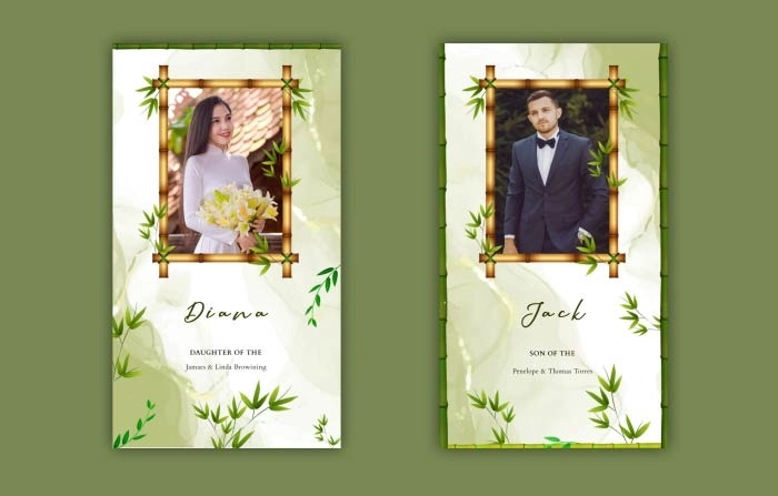 Best Wedding Invitation Story After Effects Template