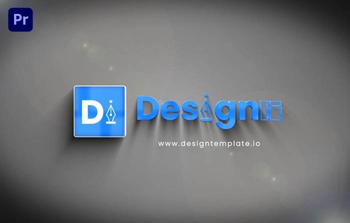 3D Logo Reveal Premiere Pro Template
