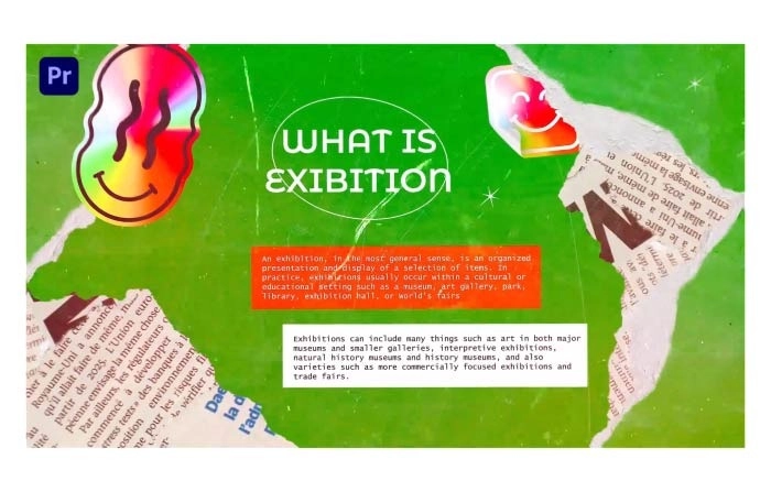 Exhibition Slideshow Premiere Pro Template