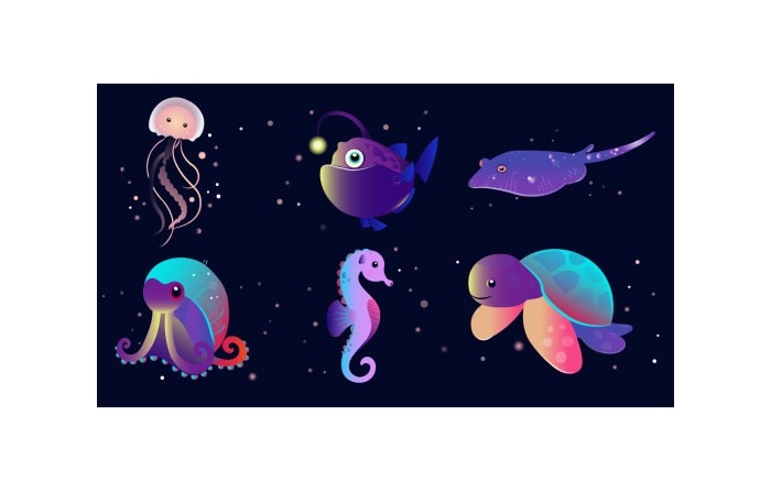 Get Creative with Sea Animals Illustration