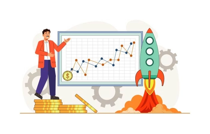 Business And Finance Illustration image