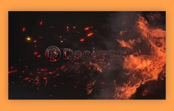 Create Epic Fire Logos After Effects Templates Reveal