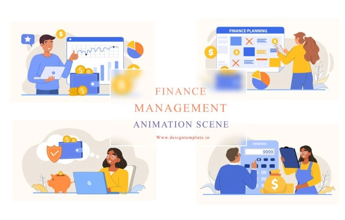 Create Intricate Financial Management Animations With After Effects Templates