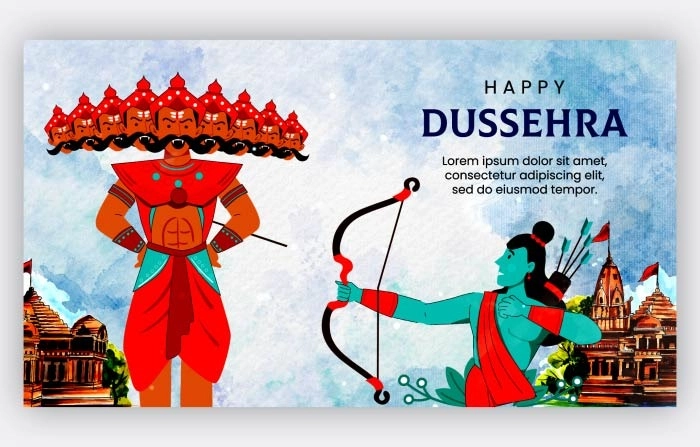 Dussehra Festival After Effects Slideshow Template