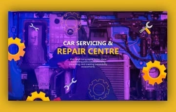 Car Service Slideshow After Effects Template
