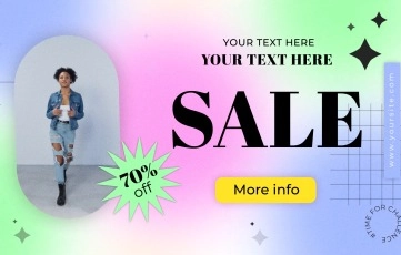 Fashion Sale Video Promo After Effects Template