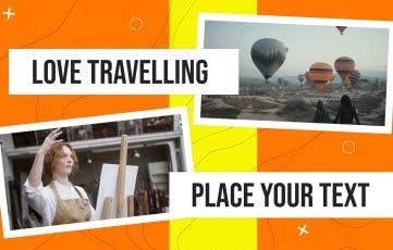 Modern Travel Loving Slideshow After Effects Template