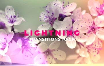 Lightning Transitions Pack After Effects Templates