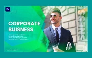 Corporate Business Slideshow Premiere Pro Templates