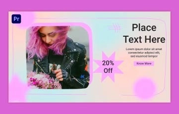 Pastel Colors Slideshow Premiere Pro Template