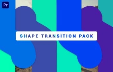 Premiere Pro Template Best Shape Transition Pack