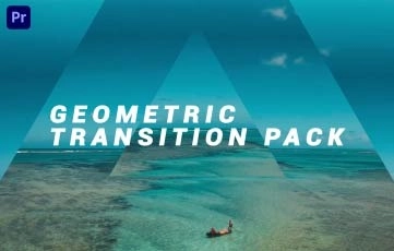 Premiere Pro Template Geometric Transition Pack