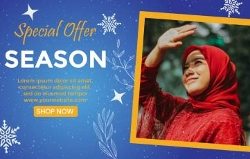 Winter Slideshow After Effects Template