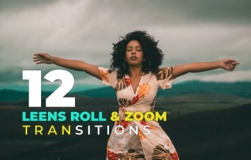 Leens Roll And Zoom Transitions Pack After Effects Template