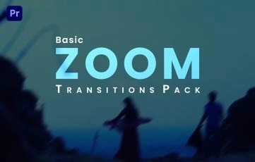 Bounce Transitions Pack Premiere Pro Template