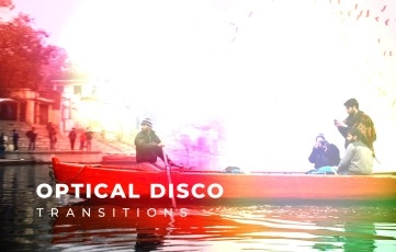 Optical Disco Transitions Pack After Effects Template