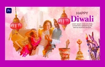 Diwali Slideshow Premiere Pro Template