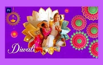 New Diwali Slideshow Premiere Pro Template
