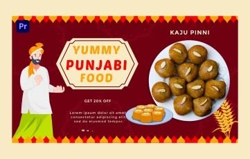 Lovely Punjabi Food Pro Premiere Template