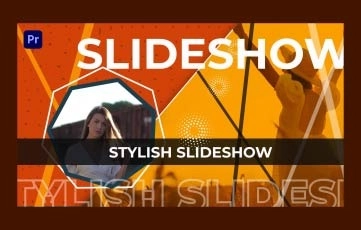 Stylish Slideshow Premiere Pro Template