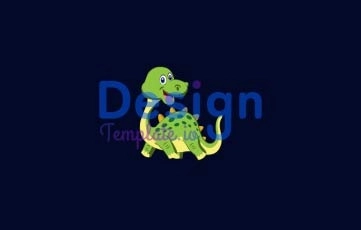 Dinosaur 2D Character Animation Scene