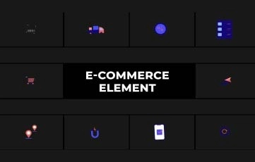 E-Commerce Element Premiere Pro Template