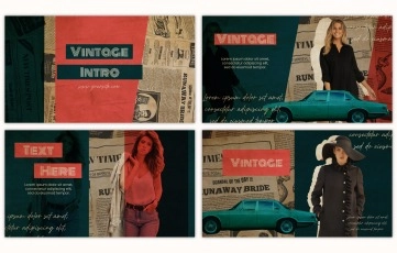 Vintage Intro After Effects Templates